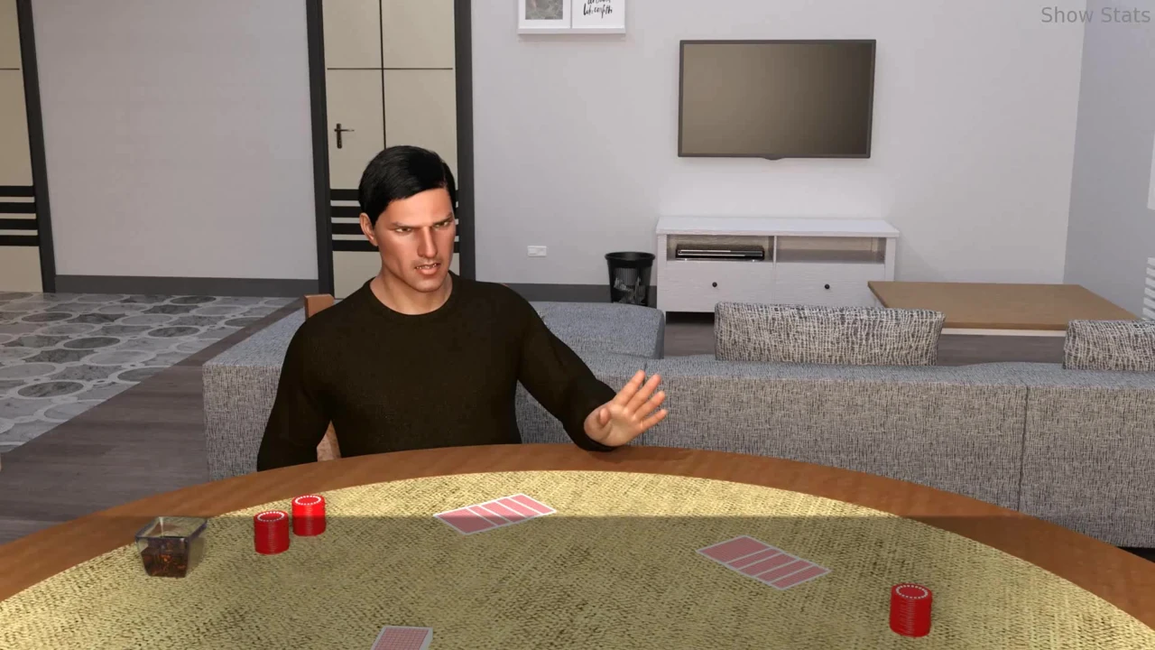 Ateşli evli kadın: arkadaşlarıyla poker oyununda ve arkadaşının seksi göt karısını kontrol ediyor 3. sezon 18. bölüm