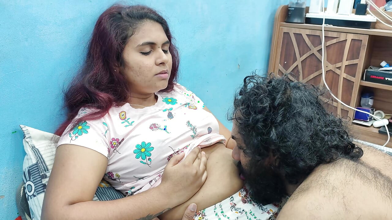 Boobs kiss with navel lick