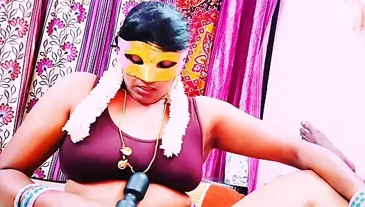 Indisches bhabi mit dem kleinen stiefbruder des ehemanns fickt Telugu Dirtytalk.