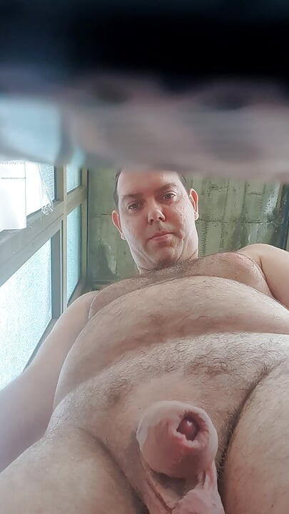 Todo pelado com meu pau