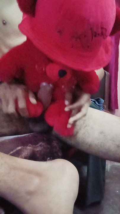 Girlfriend said no so i fucked her teddy | Clip 1