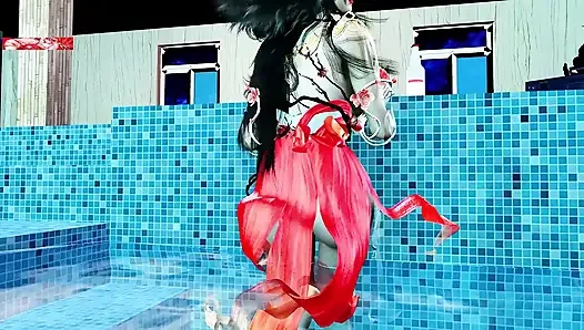 Codebreaker Girl with Divine Curves- 3D Animation Hentai