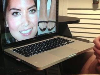 Masturbating to Olivia Munn's Feet