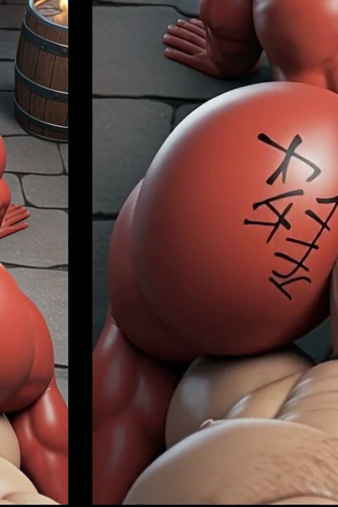 A Passive Gay Demon Took a Dick in His Big, Hot, Hellish Hole. 3D Hentai Animation