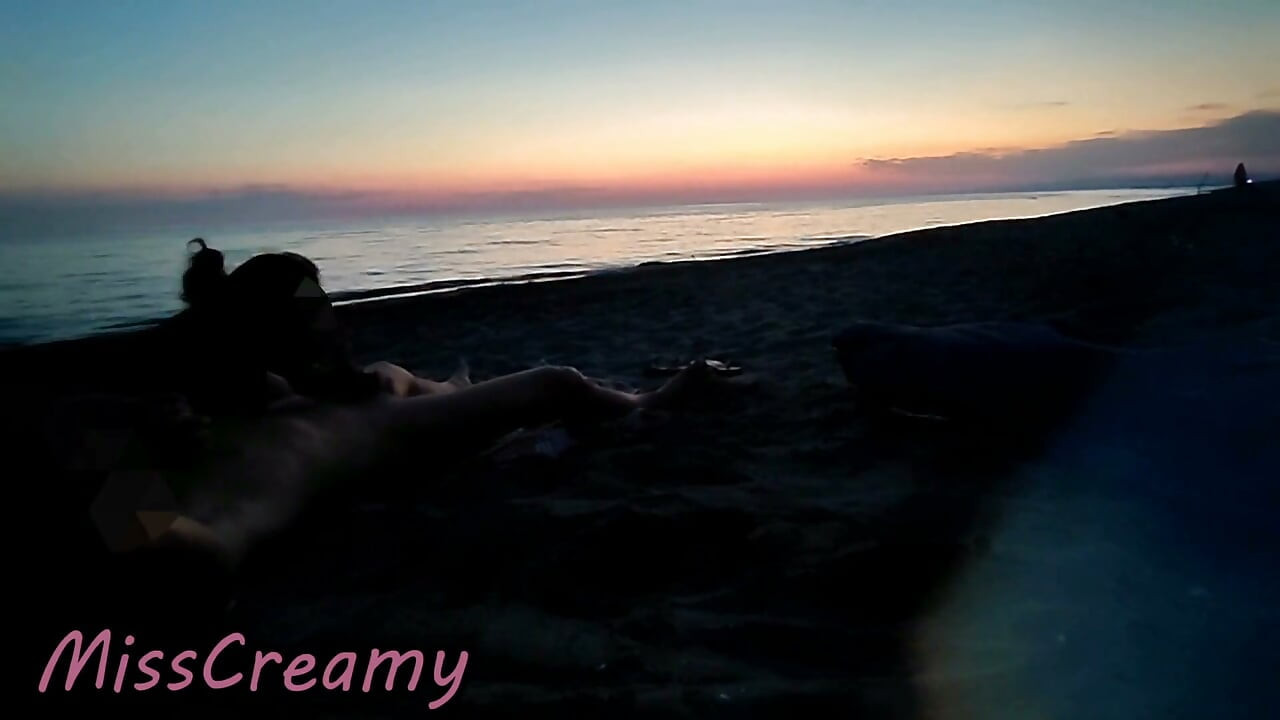 Dick Flash French Teacher MILF Risky Beach Blowjob Maspalomas Nude Beach Cumshot People