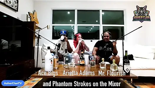 Adult Star Podcast bareng arietta adams di-anal sama mrflourish dan ace bigs