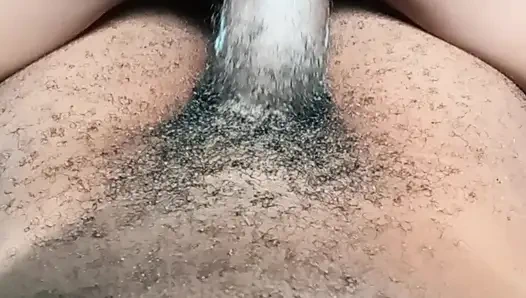 Pussy got stretched from behind