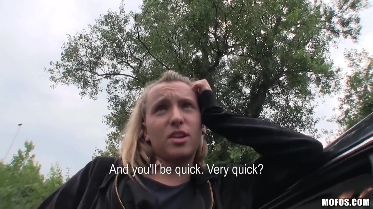 Public Pickups - Czech Blonde Rides Big Cock in the Car Lot