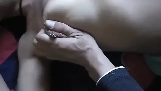 Sucking and Lactating Milking Tits of My Girl