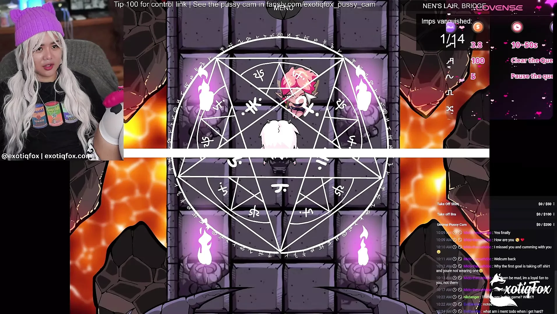 Masturbando enquanto joga jogos h com fofa asiática gamer girl exotiqFox