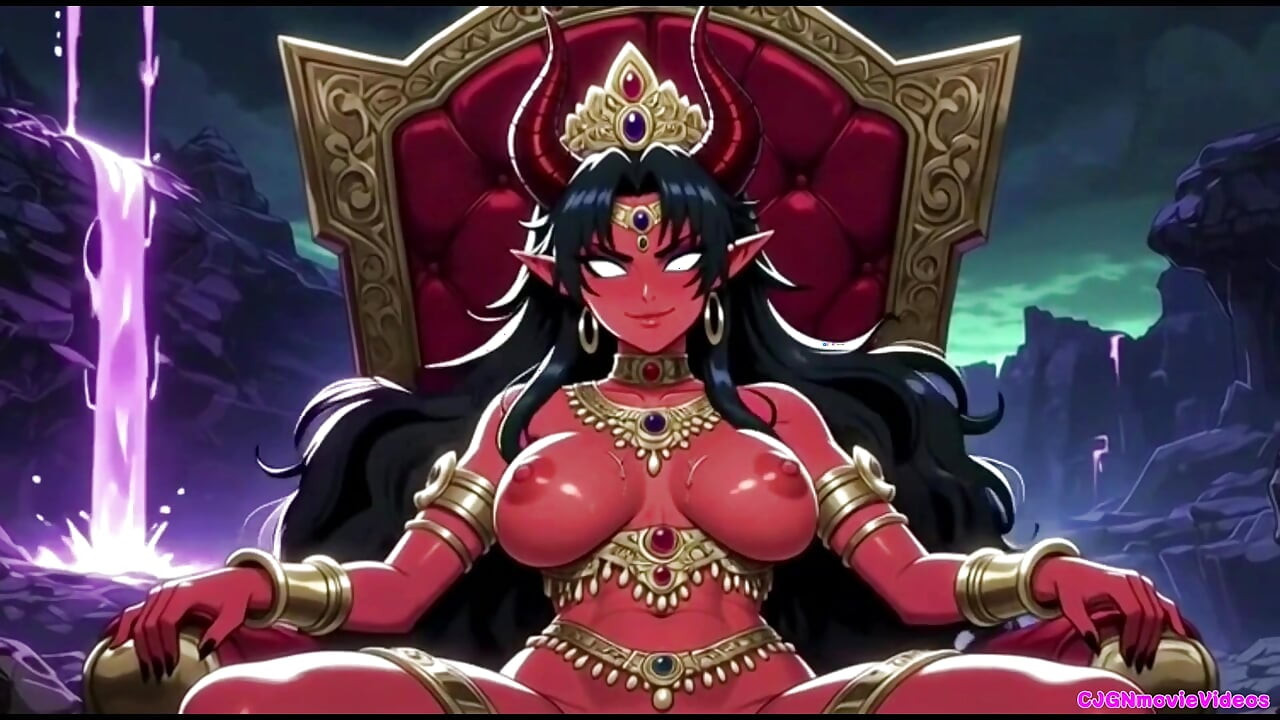 A démonkirálynő kanosra vágyik, Ai animáció