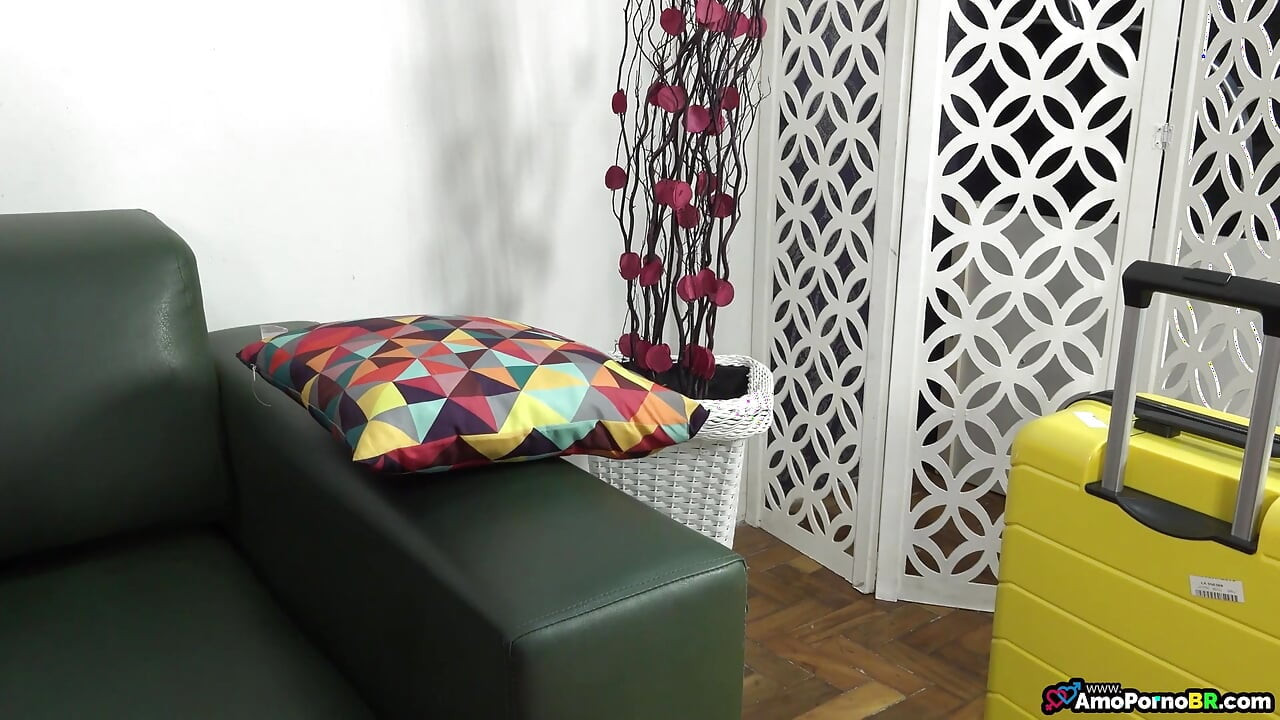 My step-cousin came to spend a few days at my house after she broke up with her boyfriend