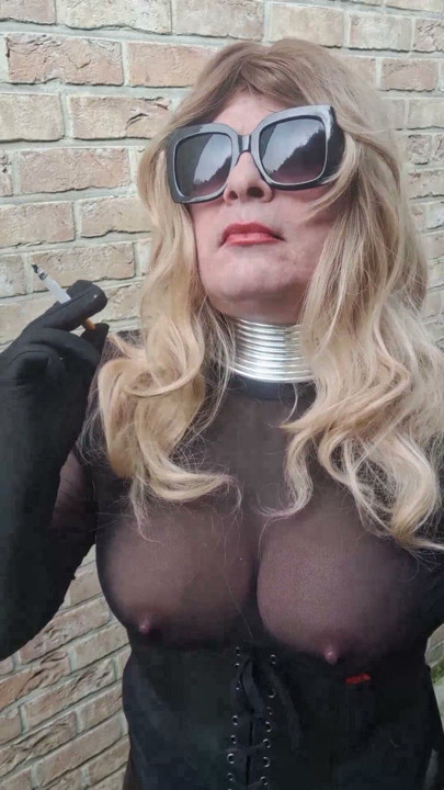 Slut becoming human ashtray | Clip 1