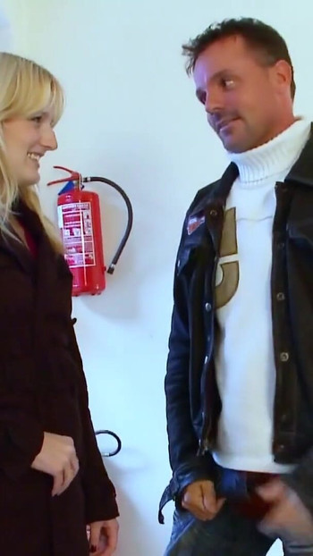 Spectacular moment from "CUTE COLLEGE GIRL PICKED UP FOR ROUGH FUCK IN PUBLIC HALLWAY"