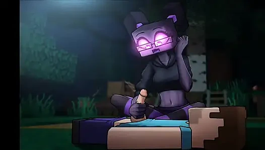 HornyCraft эндер-девушка, все сцены, подборка (3D-анимация для взрослых)