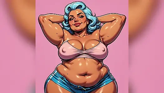 Big Tit BBW Art