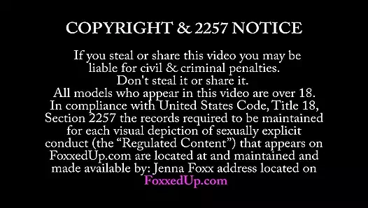 Jenna Fox porn video – Jenna Foxx Hands & Feet on My Dildo!