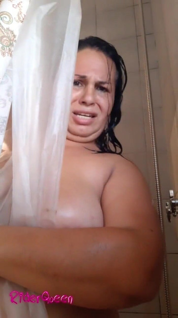 Key moment from "Mommy is fucked and forsex in shower by surprise"