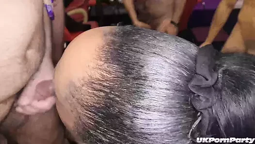 Sexy Lola Enjoys Another Gangbang 1