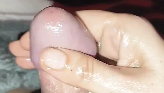 I turned him on in public and finished him at home. A wild and dominant jerk off and big cumshot!