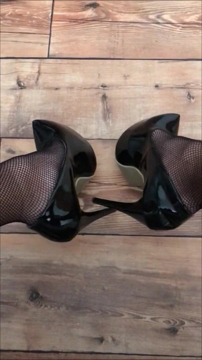 intense cum in fishnets