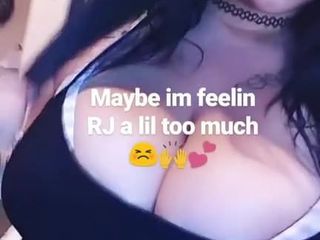 big boobs milf on IG showing her big tits