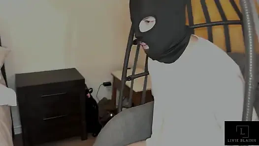 Sissy Cuck Watches as BBC Stretches My Cunt Out