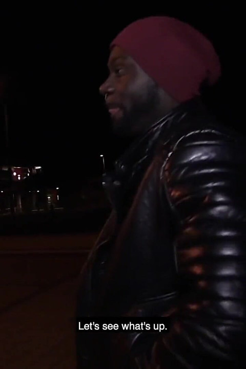 8 inches big black dick, hardcore interracial outdoor in the dark with emo girl, Zeyna, Steven Shame