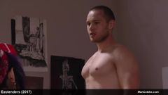 Male Celebrity Danny Walters Posing Nude For Painteres