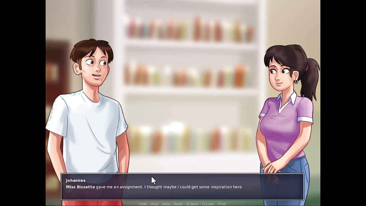 Sumertime Saga - 我不得不付錢給她看Jenny的照片