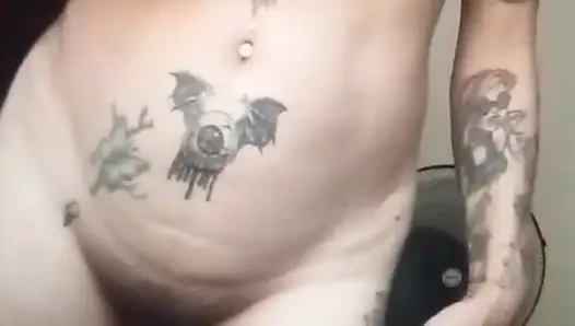 Petite playing alone with her wet pussy