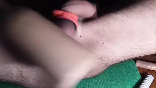Tahta yarasa yoğun ballbusting
