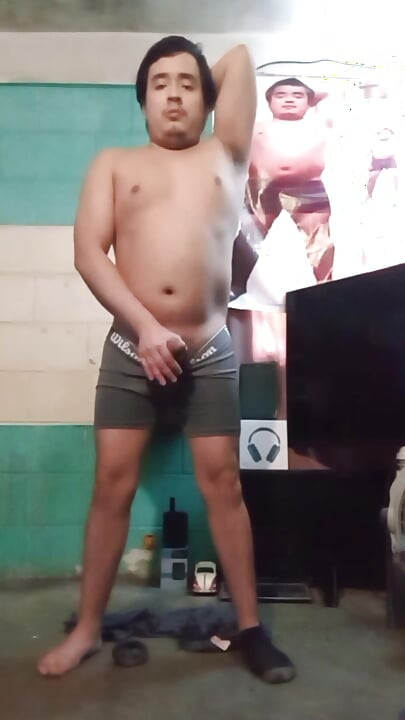 Jesus in boxer pulling his penis chapter 8