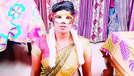 Домохозяйка дези со Свамиджи трахается. Телугу грязные разговоры.