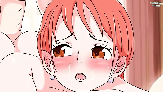 Nami webcam girl !One Piece hentai (porn anime sex )4K 2026