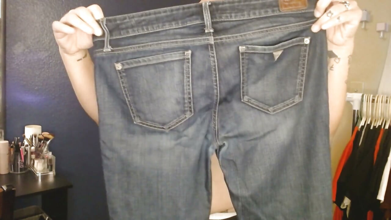 Δοκιμή Σούπερ Στενού Τζιν Guess