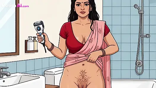 Indian Girl Trades Pussy for Family’s Future and Gets Creamed  -AI Generated