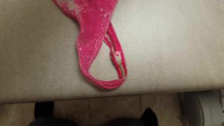 I cum in my sister-in-law's well worn and dirty thong.