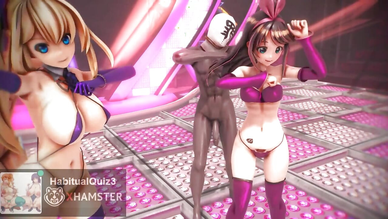 mmd r18 Kizuna AI & Mirai Akari Lamb hoạt hình hentai 3d sex ntr bdsm xuất tinh đụ bú lồn creampie vrchat
