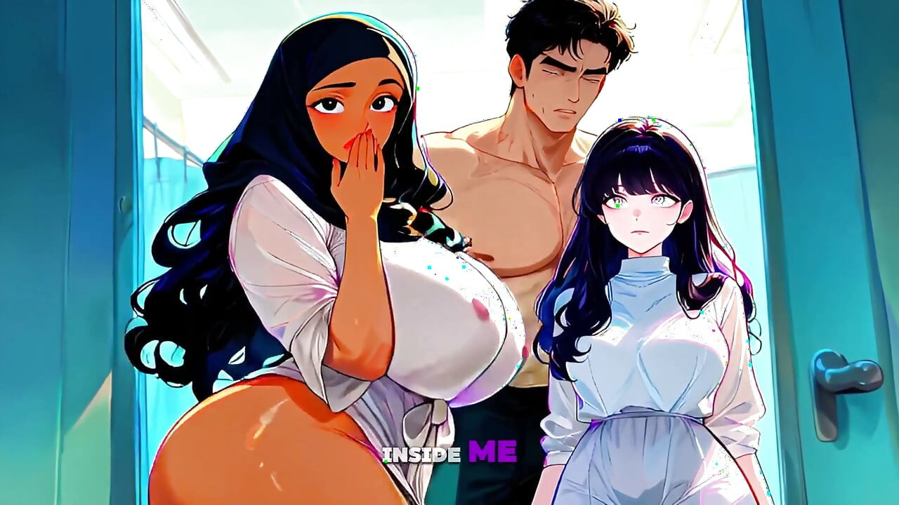 Married Muslim MILF Sneaky Cheating Uncensored Hentai Creampie