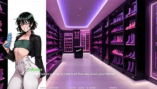 Yeni kız arkadaşım [ Tabu Hentai Oyunu ] Bölüm 37 Üvey kız kardeşim kız arkadaşımla birlikte ona seks oyuncakları alıyor!