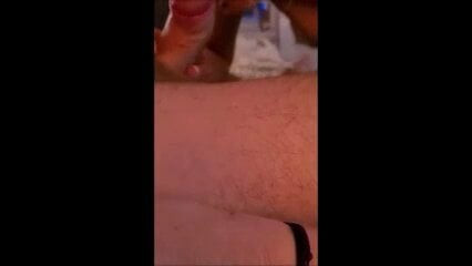 wife blows me with her slurpy mouth
