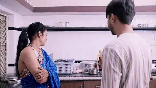 Indian aunty scared after seeing big dick full hindi audio