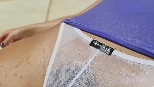 I took off my panties in the backyard and the neighbor didn't complain.