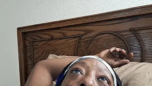 Echte nymphomanin, blau, böse