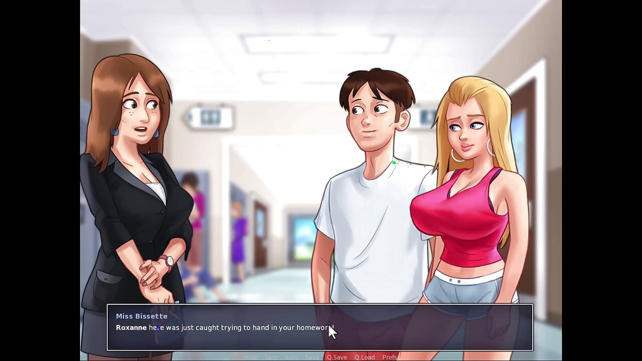 Summertime saga - ive had to pay Jenny to see her tits