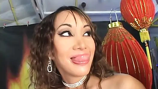 Katsumi bekommt Lexingtons bbc Eep in ihren arsch