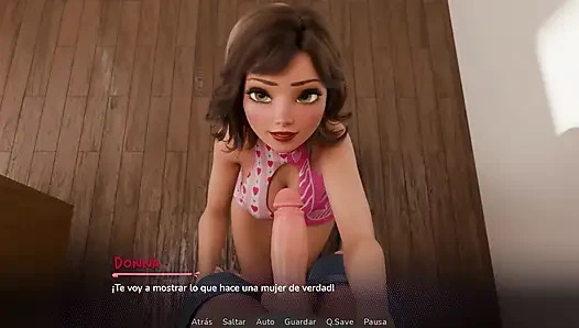 Auntie takes her collagen to the bathroom and ends up having sex with him without anyone knowing - Good Luke