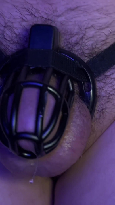 My First Time in a Chastity Cage
