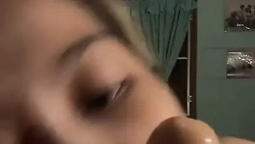 Tiziana training blowjob